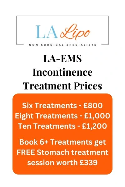 LA-EMS Incontinence Treatment Prices Newcastle upon Tyne