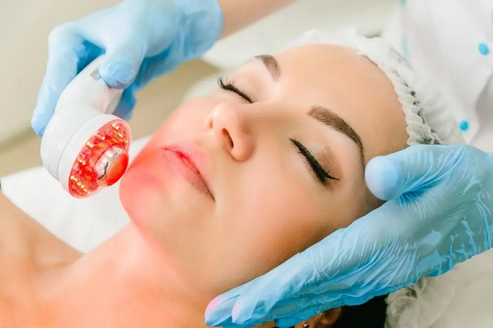 woman having non-surgical Morph8 treatment Newcastle upon Tyne
