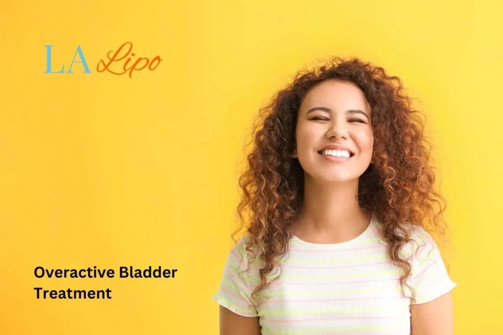 woman smiling about overactive bladder treatment Newcastle upon Tyne solutions
