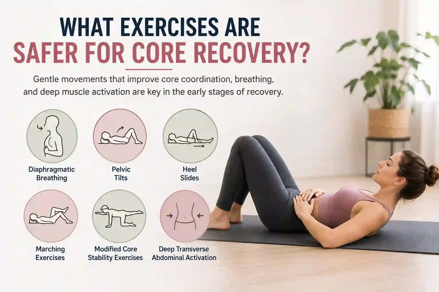 What Exercises Are Safer for Core Recovery Newcastle upon Tyne